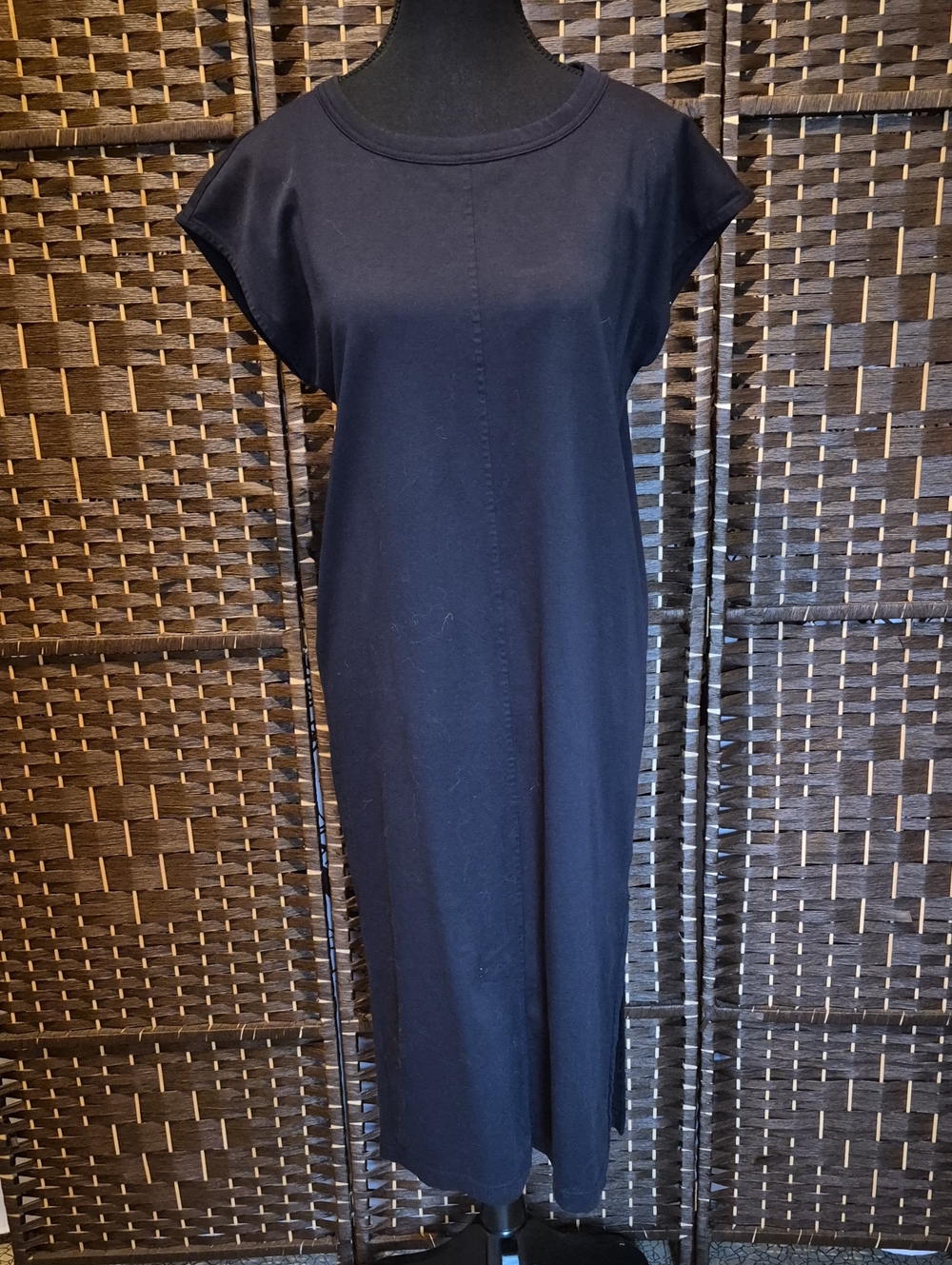 Everlane Navy T Shirt Midi Dress
